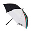 S919-4258 Мужской зонт гольфер с двойным куполом "Полоса", механика, Stormshield, Fulton