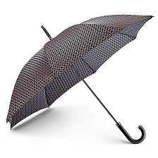 L850-3458 Премиальная женская трость с кожаной ручкой "Розовый платок", механика, Princess, Fulton