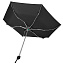 L500-01 Суперлегкий черный зонт, унисекс, механика, Tiny, Fulton